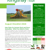 August Checklist 2025