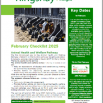 February Checklist