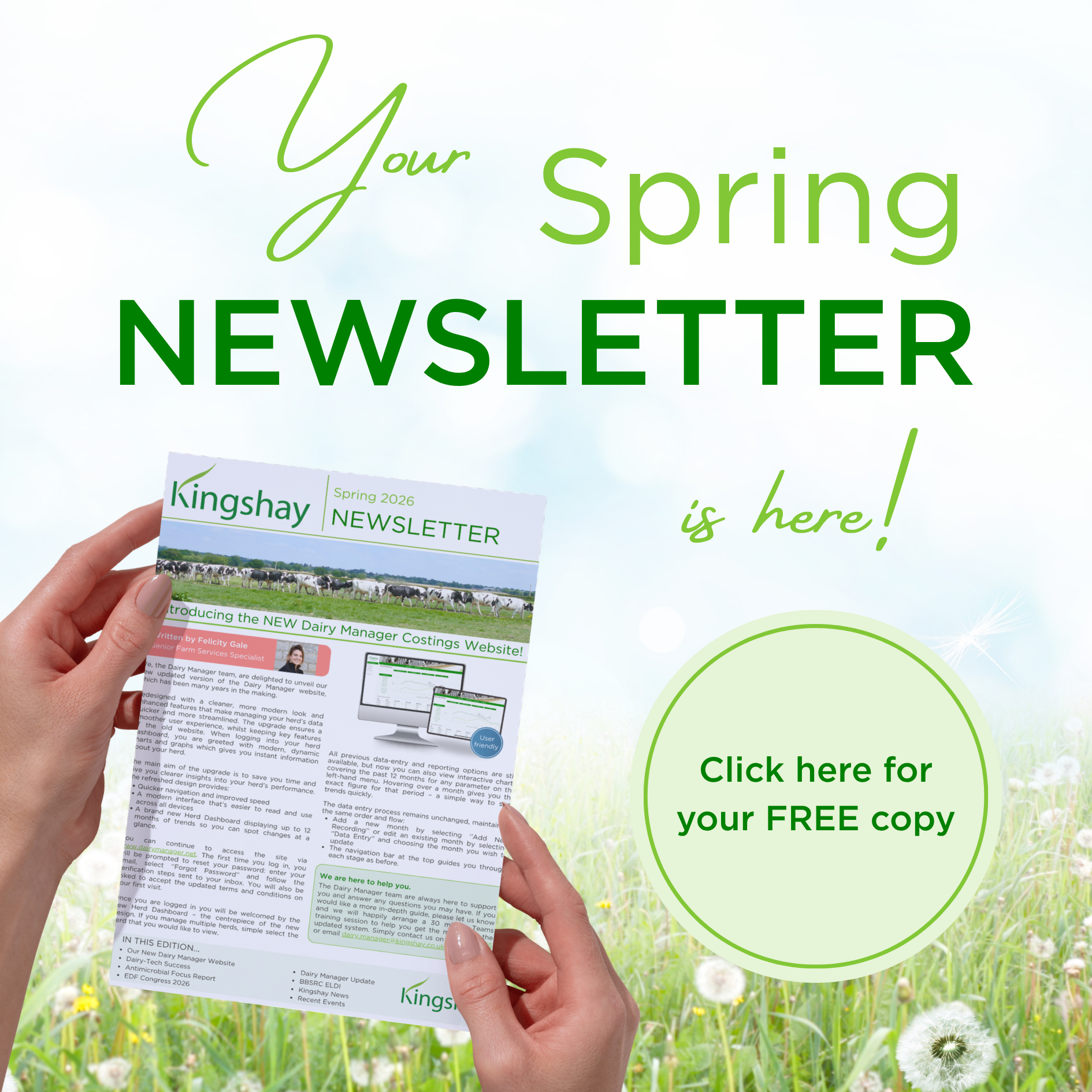 Spring 2026 Newsletter