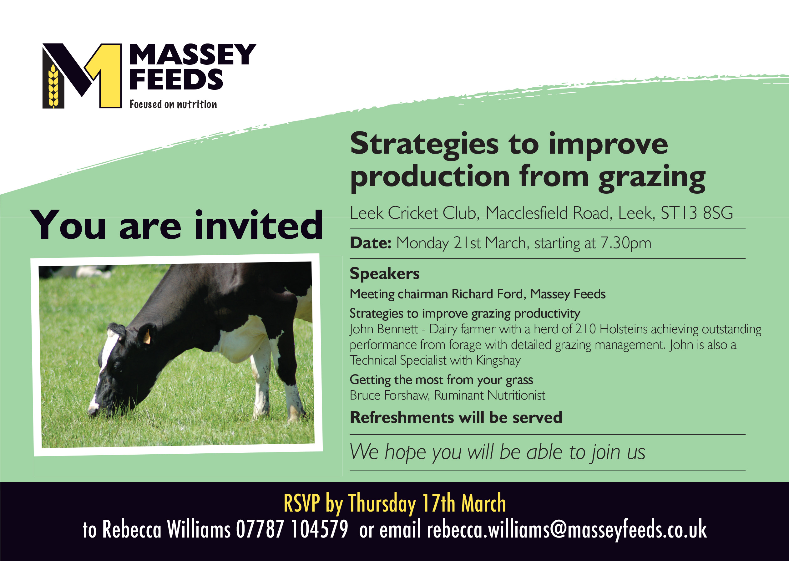 Strategies to improve production from grazing Kingshay
